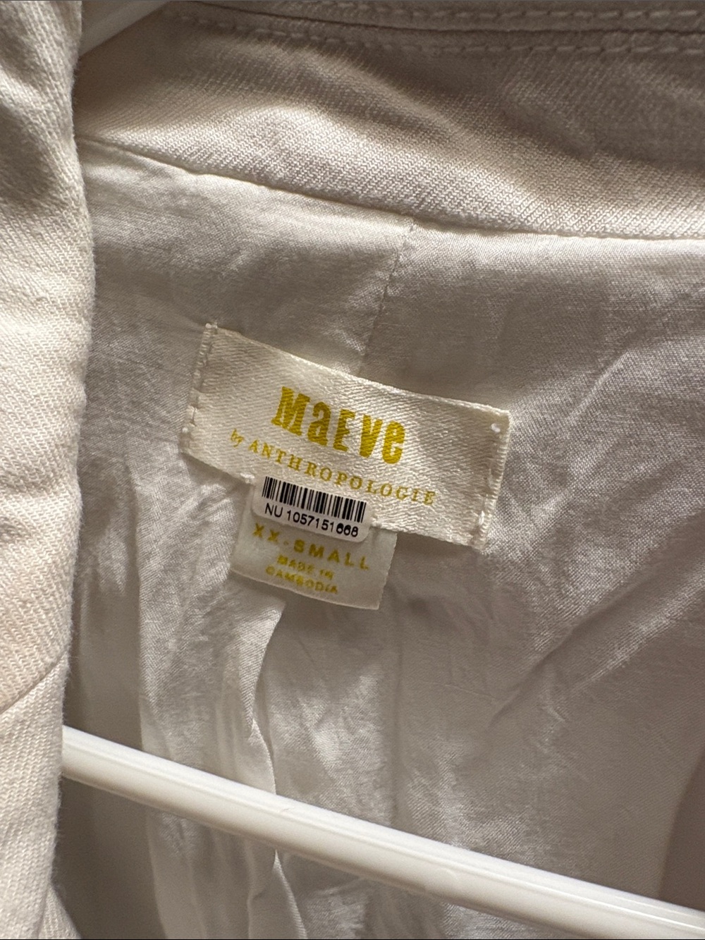 Cropped white jacket - Picture 2 of 6